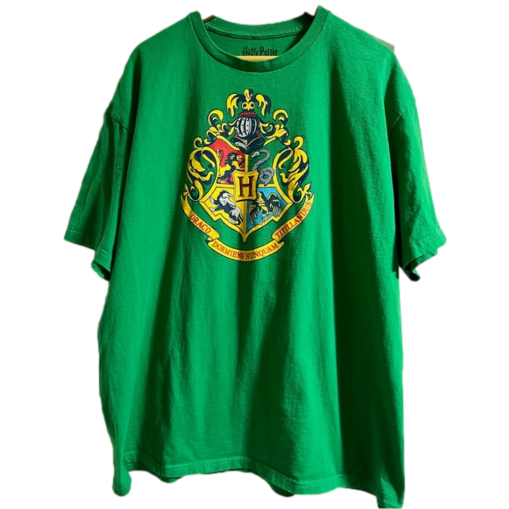 Unisex Harry Potter Hogwarts Crest Tshirt XL
